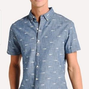 COPY - BONOBOS RIVIERA SHORT SLEEVE SHIRT SLIM FIT